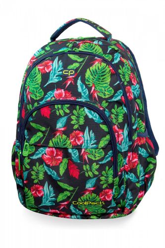 Plecak CoolPack BASIC PLUS w czerwone kwiaty, CANDY JUNGLE (B03016) na Arena.pl