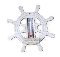 koło sterownicze termometr statek - 14 cm.      nr. 105