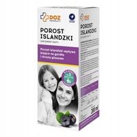 Porost islandzki, DOZ Product, 200 ml - suplemet diety w formie płynu