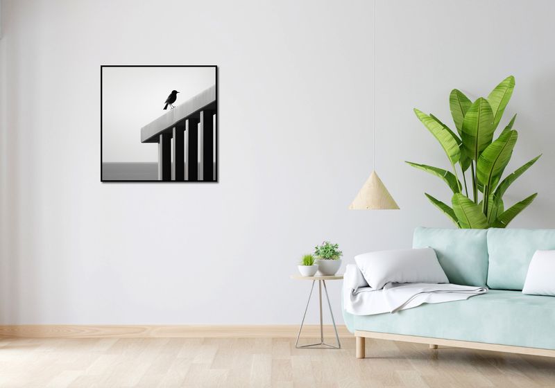 Plakat 70x70cm Samotna Odchłań zdjęcie 4