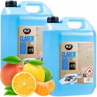 2x Zimowy Płyn Do Spryskiwaczy K2 Claren -22C 5L Mycie Szyb Skuteczny
