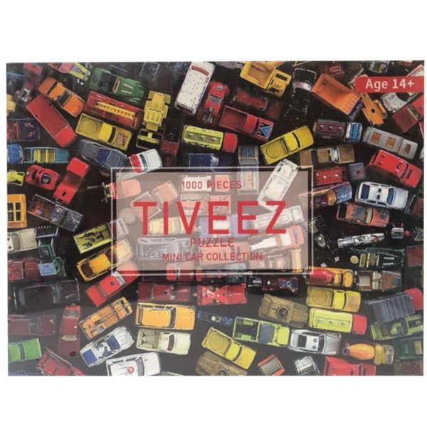 puzzle 1000 elementów mini car collect zdjęcie 1