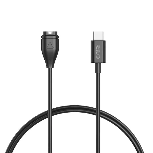 Kabel Tech-Protect MC04 UltraBoost USB-C do zegarka Garmin 1m - czarny na Arena.pl