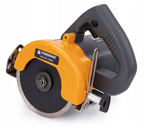 PRZECINARKA TARCZOWA DO PŁYTEK GRESU GLAZURY 1400W 125mm 2X TARCZA POWERMAT na Arena.pl