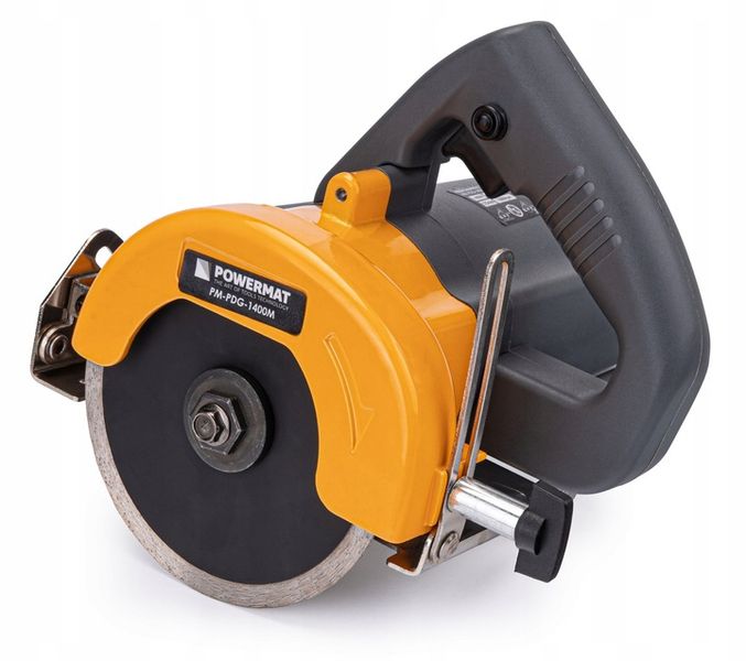 PRZECINARKA TARCZOWA DO PŁYTEK GRESU GLAZURY 1400W 125mm 2X TARCZA POWERMAT zdjęcie 3