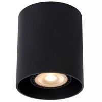 Minimalistyczna lampa sufitowa Bodi okrągły downlight czarny