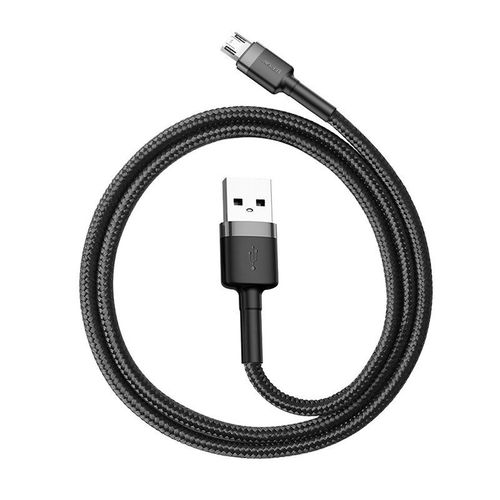 kabel usb do micro usb baseus cafule 2.4a 0.5m (szaro-czarny) na Arena.pl