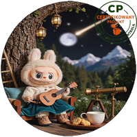 Opłatek waflowy na tort - LABUBU THE MONSTERS