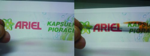 WYDRUK NA FOLII PRZEZROCZYSTEJ Z OBRYSEM NAKLEJKI na Arena.pl