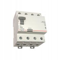 Wyłącznik różnicowoprądowy 3P+N 40A 30mA Typ AC P304 RX3 402063 LEGRAND