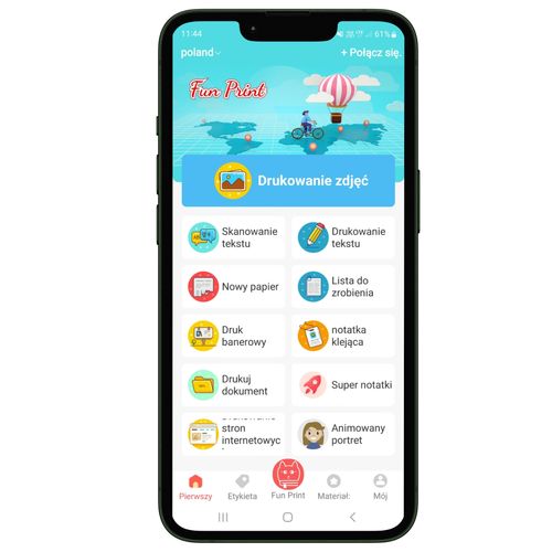 Mini drukarka termiczna przenośna Drukuś na Arena.pl