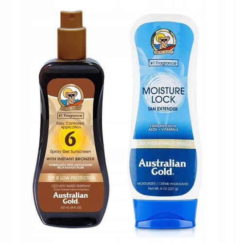 Australian Gold Spray Bronzer SPF6 + Moisture Lock 237ml na Arena.pl