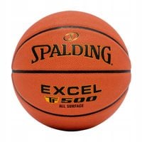 SPALDING TF500 5 Excel piłka do koszykówki na halę i orlik skóra kompozyt
