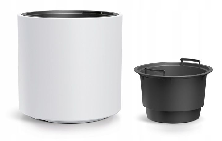 Doniczka HEOS - biały zdjęcie 1