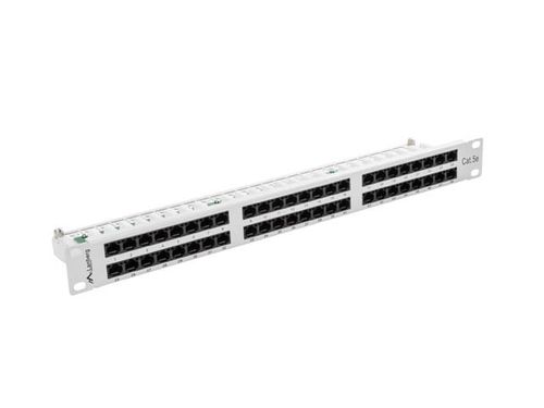 LANBERG Patch Panel 48 Port 1U Kat.5E szary na Arena.pl