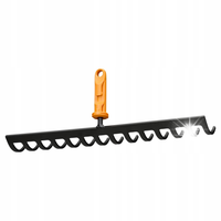 FISKARS Głowica grabie 14 zębne do gleby ogrodowe z metalu OneClick
