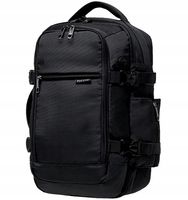 PLECAK / TORBA PUCCINI PM9017 bagaż podręczny do Wizzair czarny CABIN SIZE