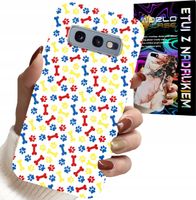 ETUI DO SAMSUNG GALAXY S10E - ŁAPKI KOŚCI PIES PATROL BAJKI + FOLIA