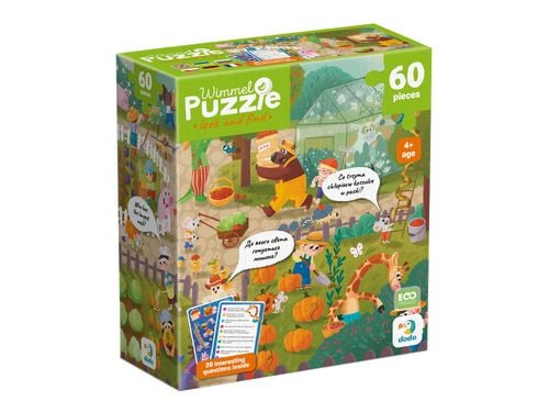 puzzle ”na wsi”, ilość elementów 60, dodo 300659 na Arena.pl