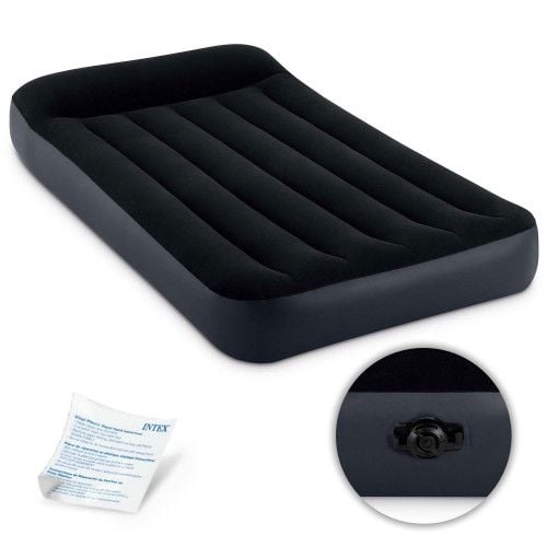 MATERAC DMUCHANY INTEX FIBER-TECH AIRLOCK PVC WELUR 136KG na Arena.pl