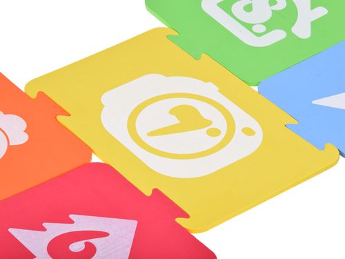 KOLOROWA  GRA RUCHOWA GRA W KLASY PIANKOWE PUZZLE na Arena.pl