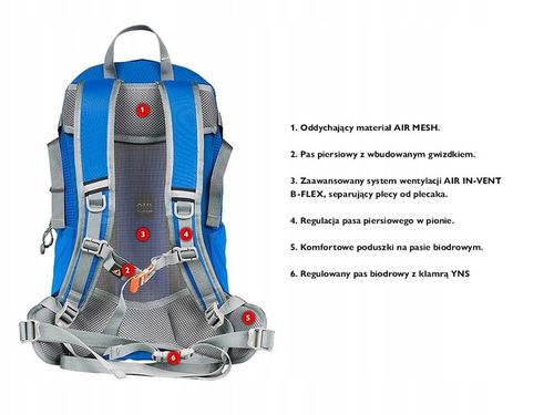 Plecak Bergson Arendal 25 black na Arena.pl