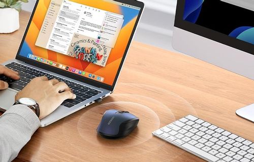 UGREEN ZESTAW BEZPRZEWODOWA MYSZKA KOMPUTEROWA 2.4GHZ Z BATERIE AA na Arena.pl