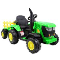 TRAKTOR NA AKUMULATOR Z PRZYCZEPĄ. MIĘKKIE SIEDZENIE, PILOT, HL3388