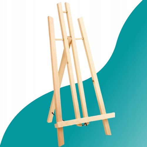 DUŻY ZESTAW Malarski sztaluga farby płótna prezent na Arena.pl