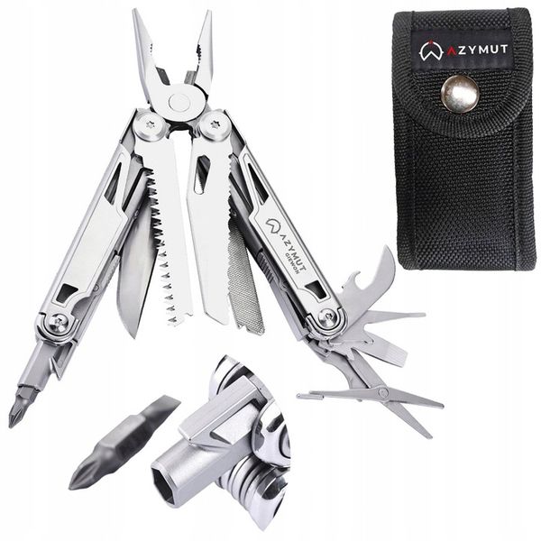 MULTITOOL AZYMUT GIEWON 14 NARZĘDZI + KABURA zdjęcie 1