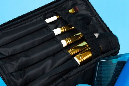 Kosmetyczka damska PETERSON na wyjazdy pojemny kuferek z uchwytem na Arena.pl