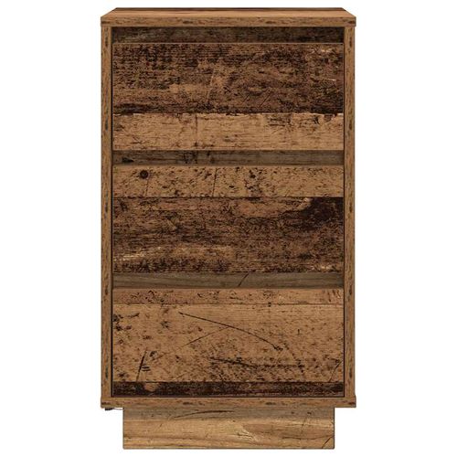 Szafka nocna z oświetleniem LED Stare drewno 38x34x65 cm na Arena.pl