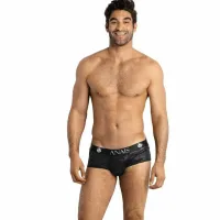 anais men electro brief s - sportowe slipy z mikrofibry, militarny wzor