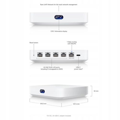 Router Ubiquiti UniFi Cloud Gateway Ultra UCG-Ultra-EU na Arena.pl
