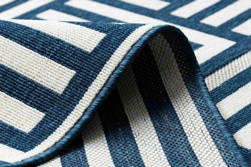 RUG/LU/WINK/MAZE/CREAM+BLUE/140x200 na Arena.pl