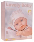 Zestaw Niemowlak Lalka + Akcesoria Beżowe