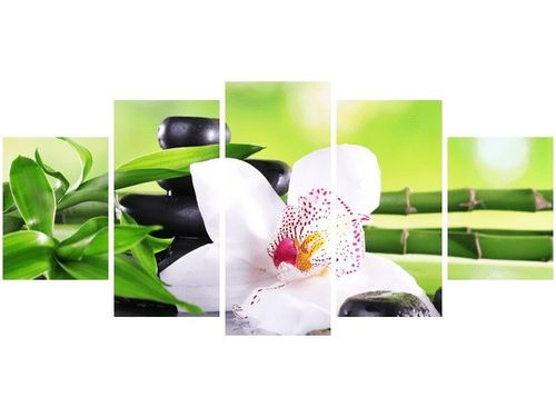 70CM 150CM OBRAZ 5 ELEM KAMIENIE SPA STORCZYK ŚCIENNY na Arena.pl