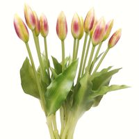 TULIPANY SILIKONOWE jak ŻYWE 34 cm TULIPAN FIOLETOWY
