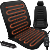 MATA GRZEWCZA NA FOTEL PODWÓJNA PODGRZEWANA SIEDZENIE 12V DO SAMOCHODU