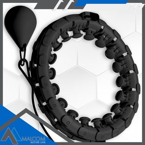 HULA HOP ODCHUDZAJĄCE Z OBCIĄZENIEM WYPUSTKI MASAŻER METALOWE ŁOŻYSKA SMART na Arena.pl