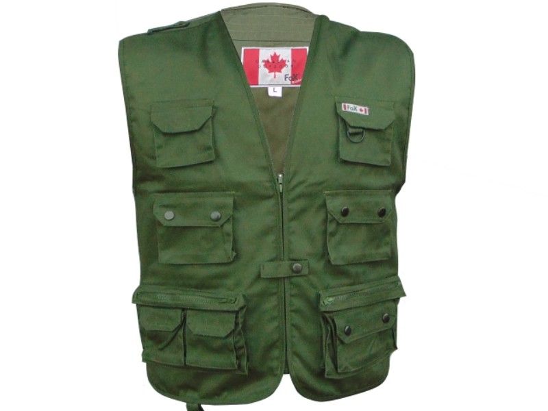 KAMIZELKA KANADYJSKA green zdjęcie 1