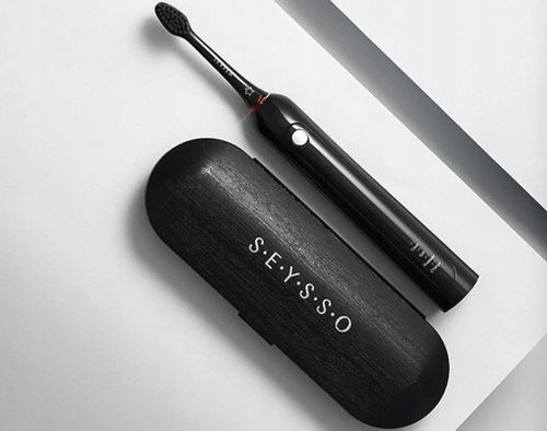 Szczoteczka soniczna SEYSSO Carbon Basic Czarny na Arena.pl