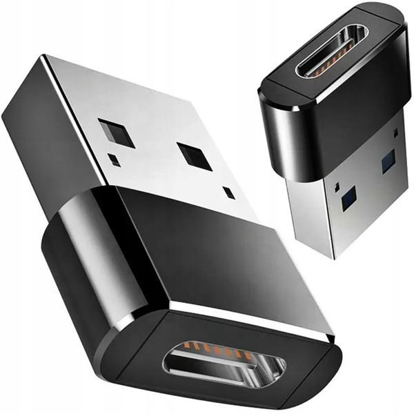 ADAPTER OTG PRZEJŚCIÓWKA USB-A do USB-C TYP-C zdjęcie 1