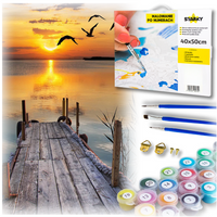 Malowanie po numerach - pomost