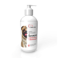 over zoo szampon dla psa z ketokonazolem i chlorheksydyną 250ml