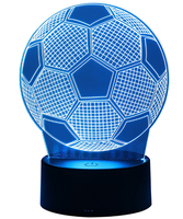 Lampka 3D piłka