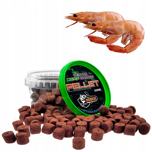 PELLET HACZYKOWY MARGROM 12mm 100g Krewetka zdjęcie 1