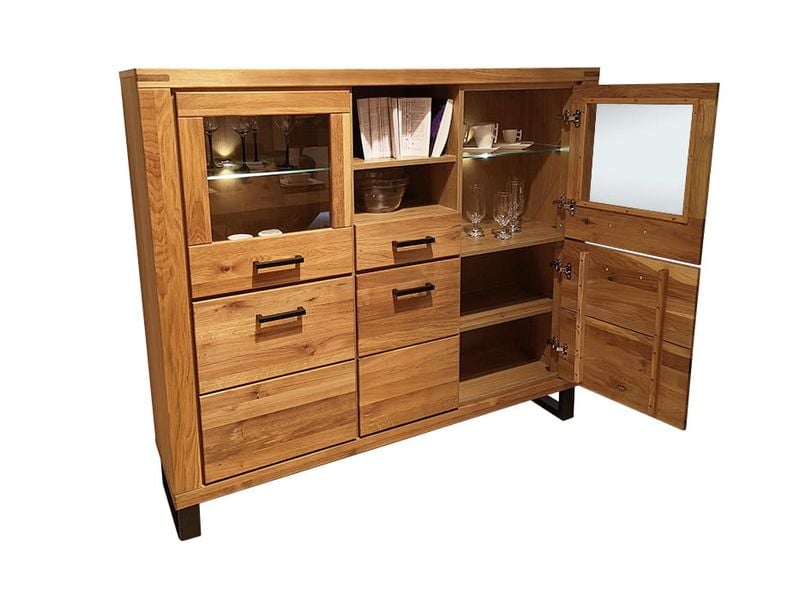 Kredens dębowy Como zdjęcie 4