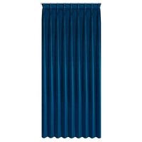 Zasłona gotowa MELANIE 125x270 granatowa welwet FLEX