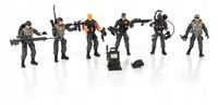 FIGURKI POLICJANTÓW SWAT KOMANDOSI POLICJA + AKCESORIA RUCHOME